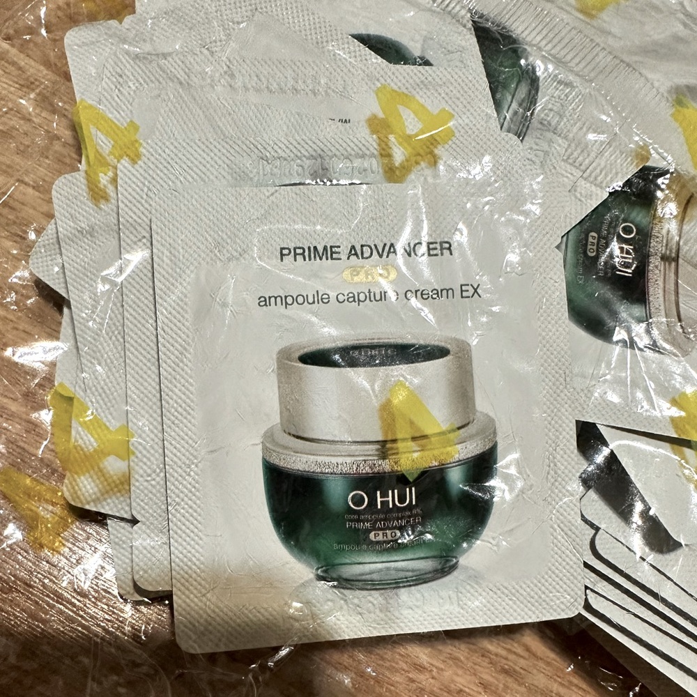 O HUI Prime Advancer Pro Ampoule Capture Cream 1ml x 60 Pcs Anti Aging OHUI